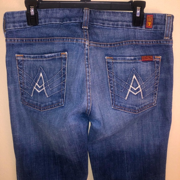 7 for all mankind bootcut jeans - Picture 1 of 5
